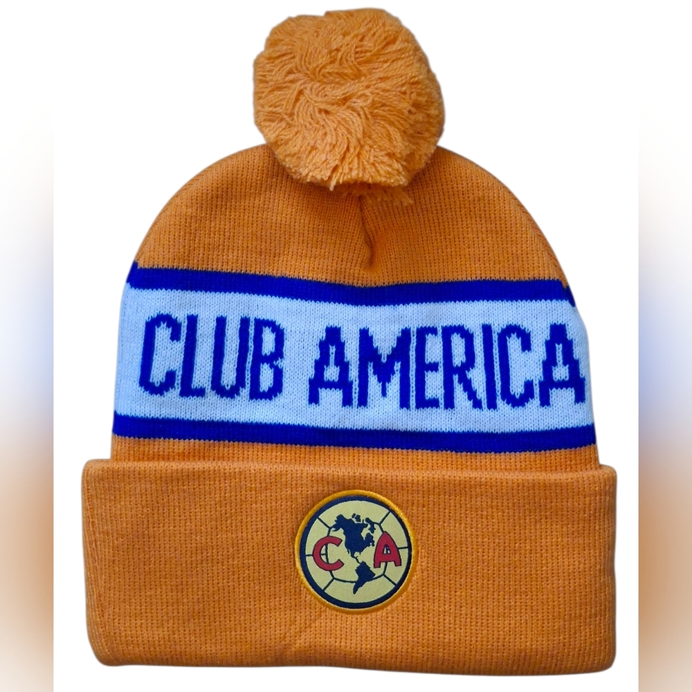 CLUB AMERICA winter knit beanie hat cap gorrito invernal